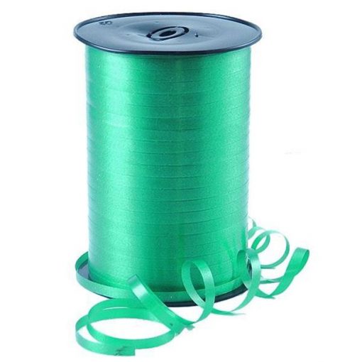 Emerald Green Curling Balloon Ribbon