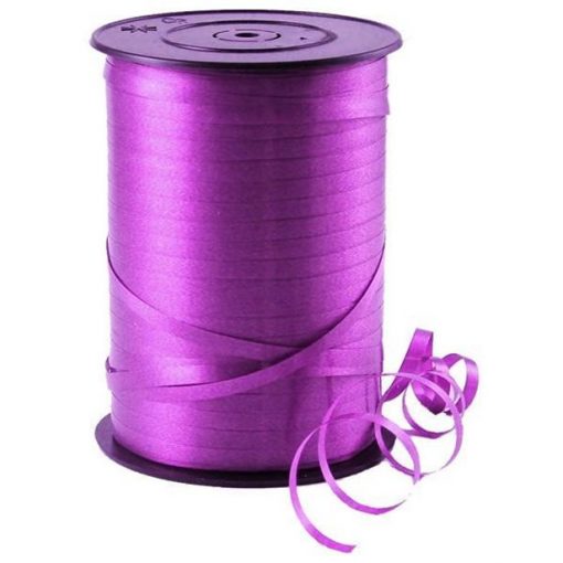 Purple Curling Balloon Ribbon