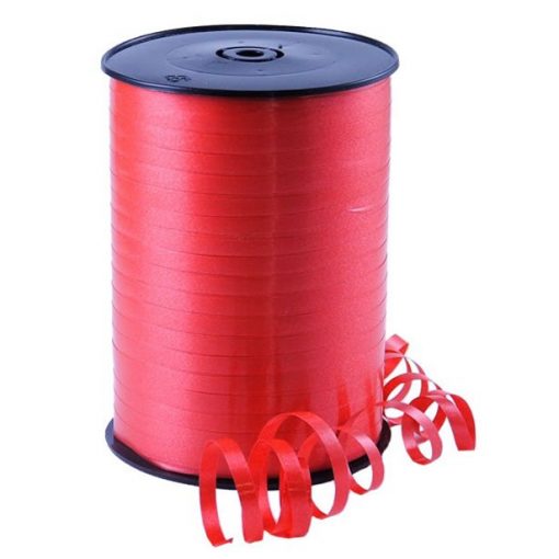 Red Curling Balloon Ribbon