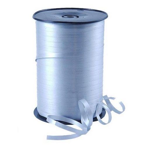 Silver Curling Balloon Ribbon