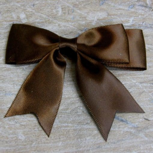 Chocolate Brown Bow