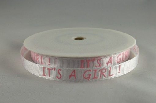 It's a Girl Printed Ribbon