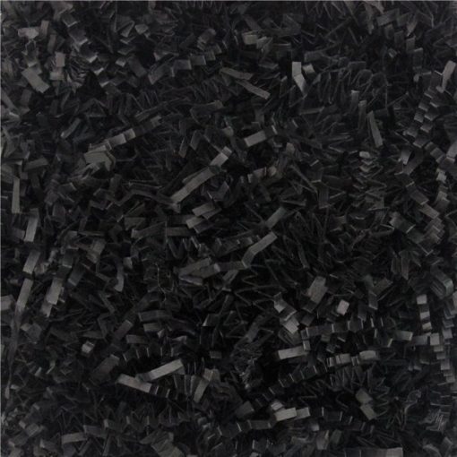 Black Shredded Tissue Paper