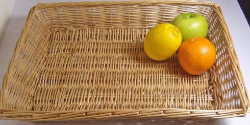 Steamed Wicker Basket Tray