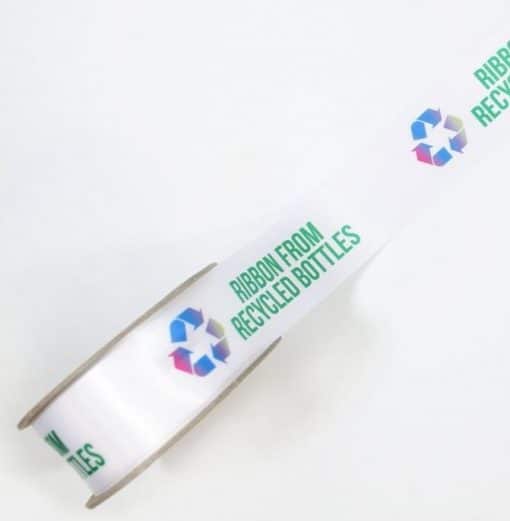 Recycled Custom Printed Ribbon - 38mm Wide - 20m