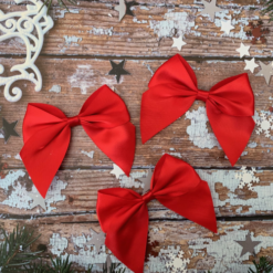 Satin Bows For Gift Wrapping & Christmas Trees