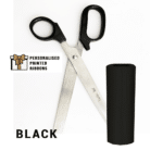 Black Scissors with BLACK Ribbon