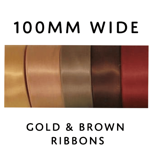 Copper Brown Allure 1 3/8 Inch x 100 Yards Satin Ribbon, JAM Paper