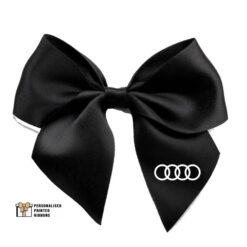 Black Logo Printed Tails Black Gift Bows