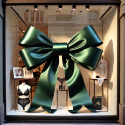 Big Satin Bows For Show Windows