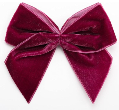 Large 10cm Wide Velvet Bows