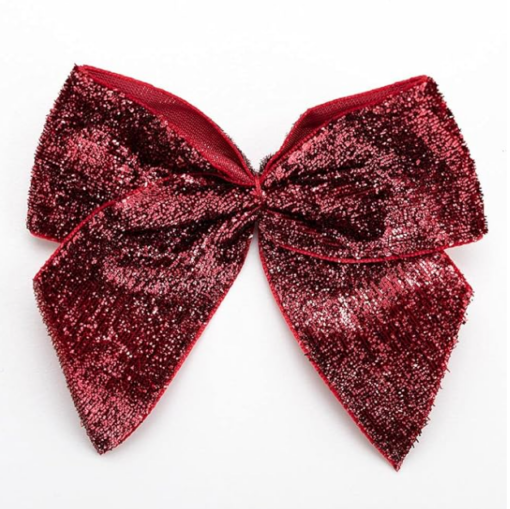 Large 10cm Wide Sparkle Bows