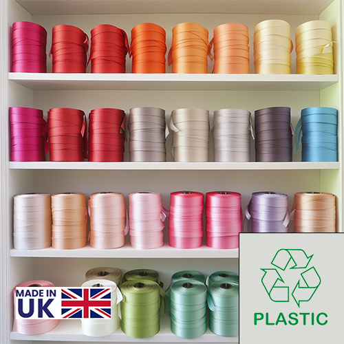 Recycled Ribbons Made of recycled plastic bottles in the uk