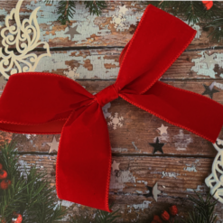 Christmas Tree Velvet Bows