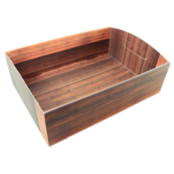 Wooden Printed Hamper Tray